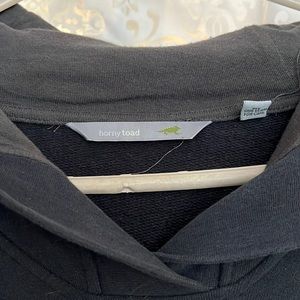 Horny Toad Organic cotton sweatshirt hoodie dress